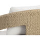 Pylos Natural / Louis Cream Outdoor Dining Armchair